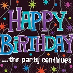 the party continues Logo